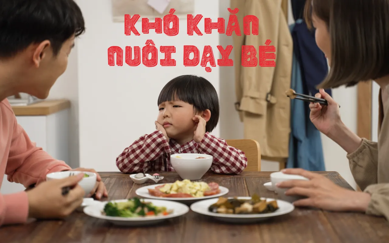 Thạch Hồng Sâm Chingurang - Giải pháp cho bé biếng ăn 4 Khó dạy bé hết biếng ăn ngay