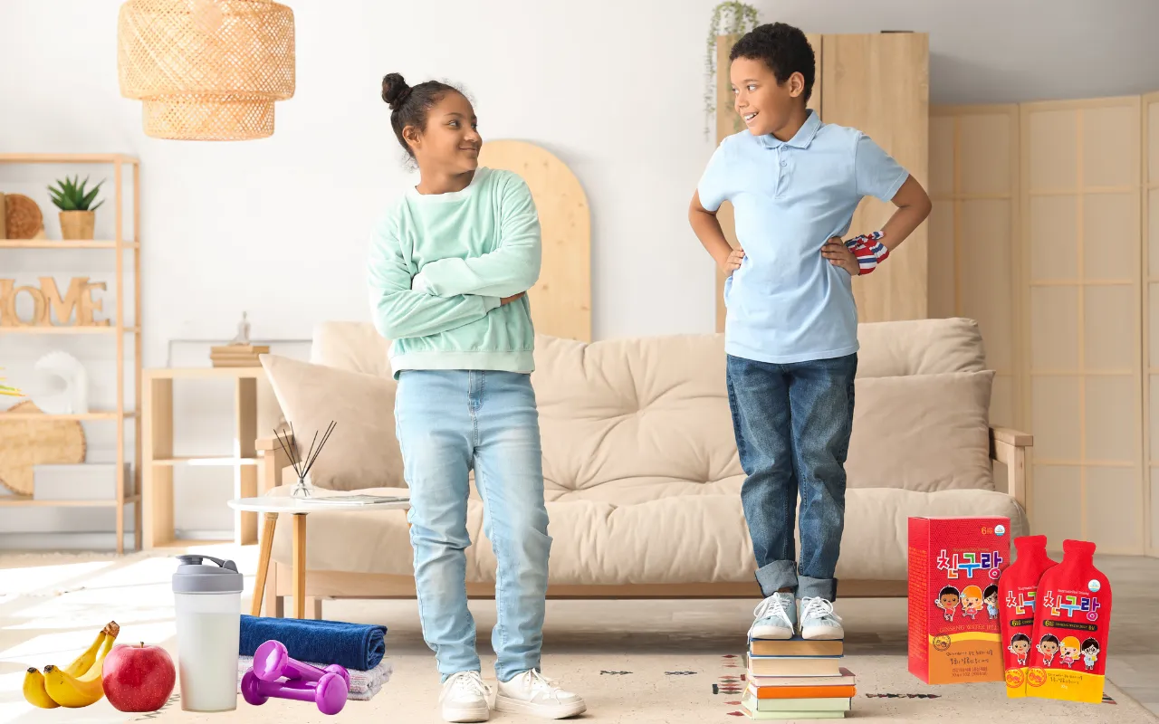 Thạch Hồng Sâm Chingurang: Đồng hành cùng sự phát triển chiều cao của trẻ 3 Phát triển chiều cao cân đối ở nhiều mặt
