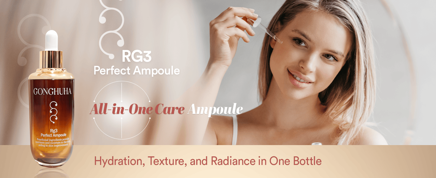 Key Benefits of GONGHUHA RG3 Perfect Ampoule