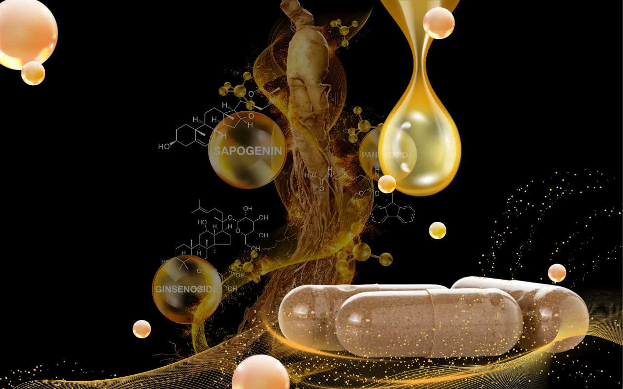 Bên Trong Viên Hồng Sâm The Root Rg3 Có Gì? Phân Tích Chi Tiết Bảng Thành Phần 2 Bên Trong Viên Hồng Sâm The Root Rg3_ Cô đặc bên trong viên uống