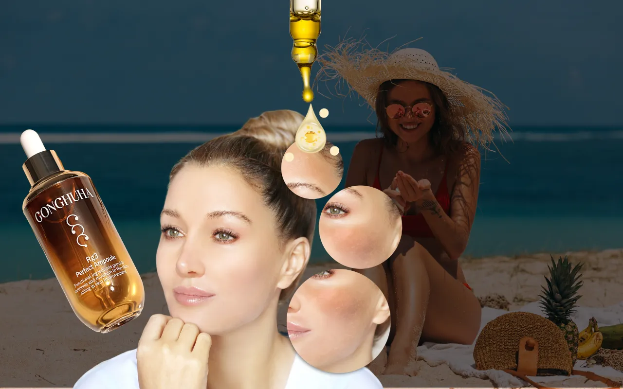 Bí Quyết Phục Hồi Da Tổn Thương Sau Nắng Với GONGHUHA Rg3 Perfect Ampoule