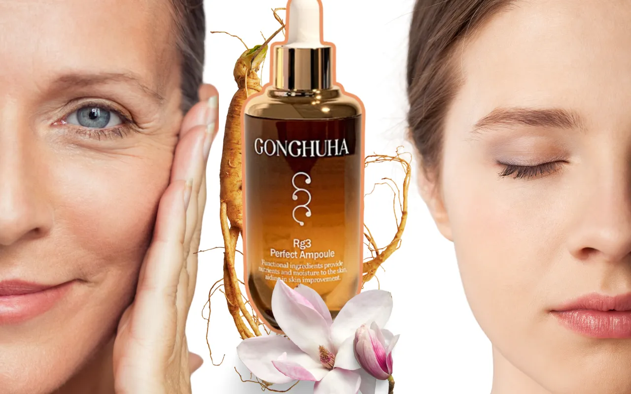 Đánh Bay Nếp Nhăn, Lấy Lại Tuổi Thanh Xuân Với GONGHUHA Rg3 Perfect Ampoule