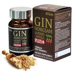 Korean Red Ginseng [Gin HONGSAM] 60 Capsules