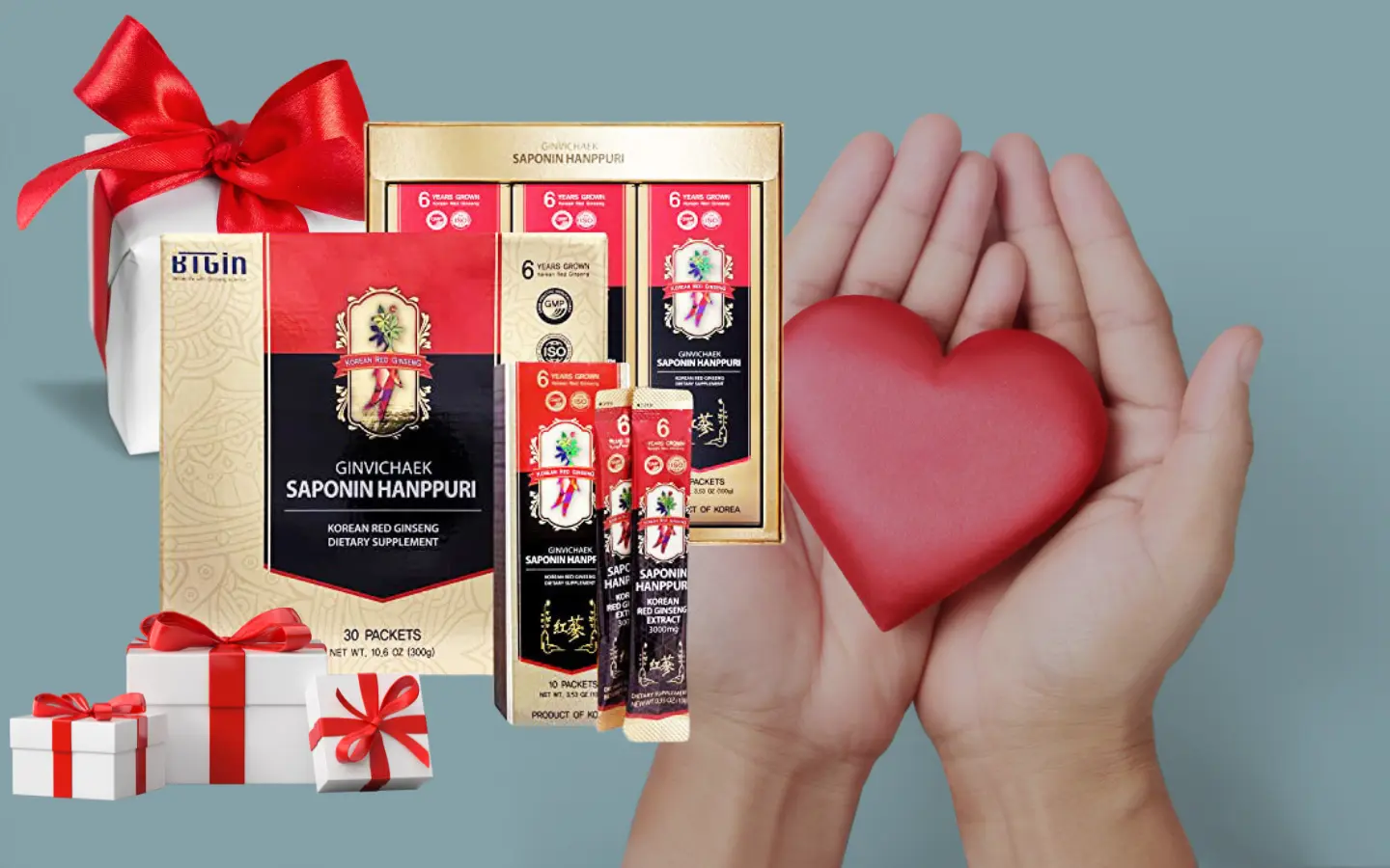 Chọn quà sức khỏe cho cha mẹ: Lý do Hồng Sâm SAPONIN HANPPURI (EU) là món quà hiếu thảo ý nghĩa. 4 Quà hỗ trợ sức khỏe cho cha mẹ Hồng Sâm SAPONIN HANPPURI