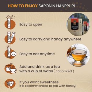 Nước cốt Hồng Sâm SAPONIN HANPPURI (EU) 8 SAPONIN HANPPURI 6