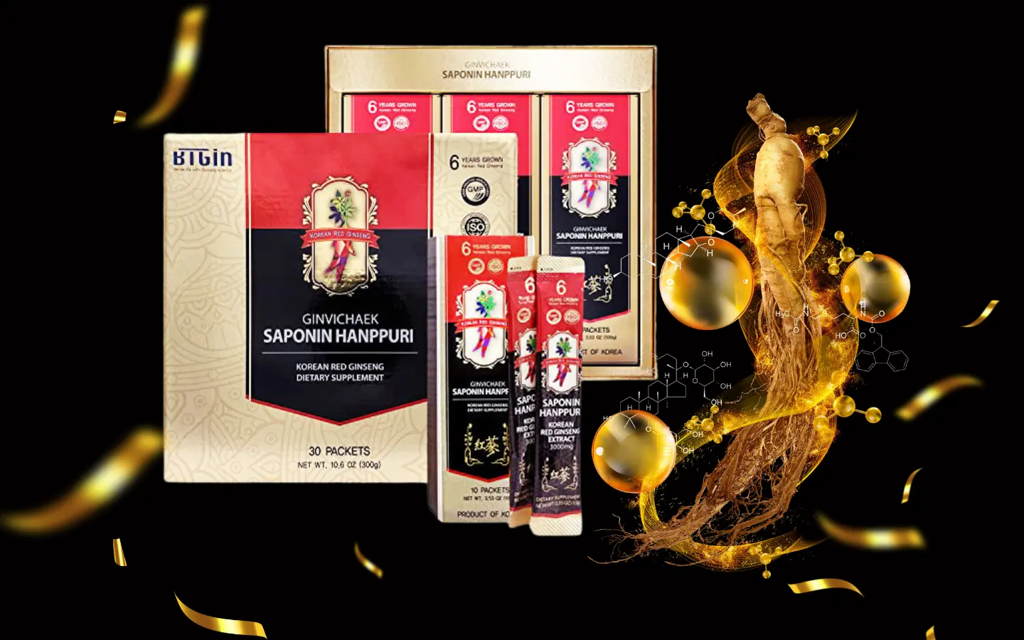 Saponin là gì? Hé lộ hoạt chất "vàng" quyết định chất lượng đỉnh cao của Hồng Sâm. 2 Saponin hoạt chất vàng hồng sâm trong Nước cốt Hồng Sâm Saponin Hanppuri