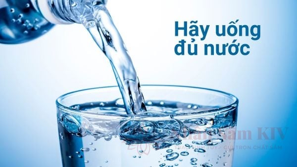 Tầm quan trọng của việc uống đủ nước