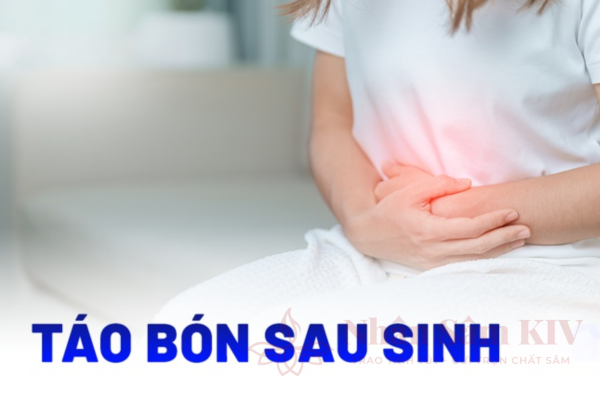 Nguyên nhân táo bón sau sinh
