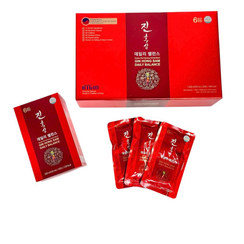 Sản phẩm Gin Hồng Sâm Daily Balance