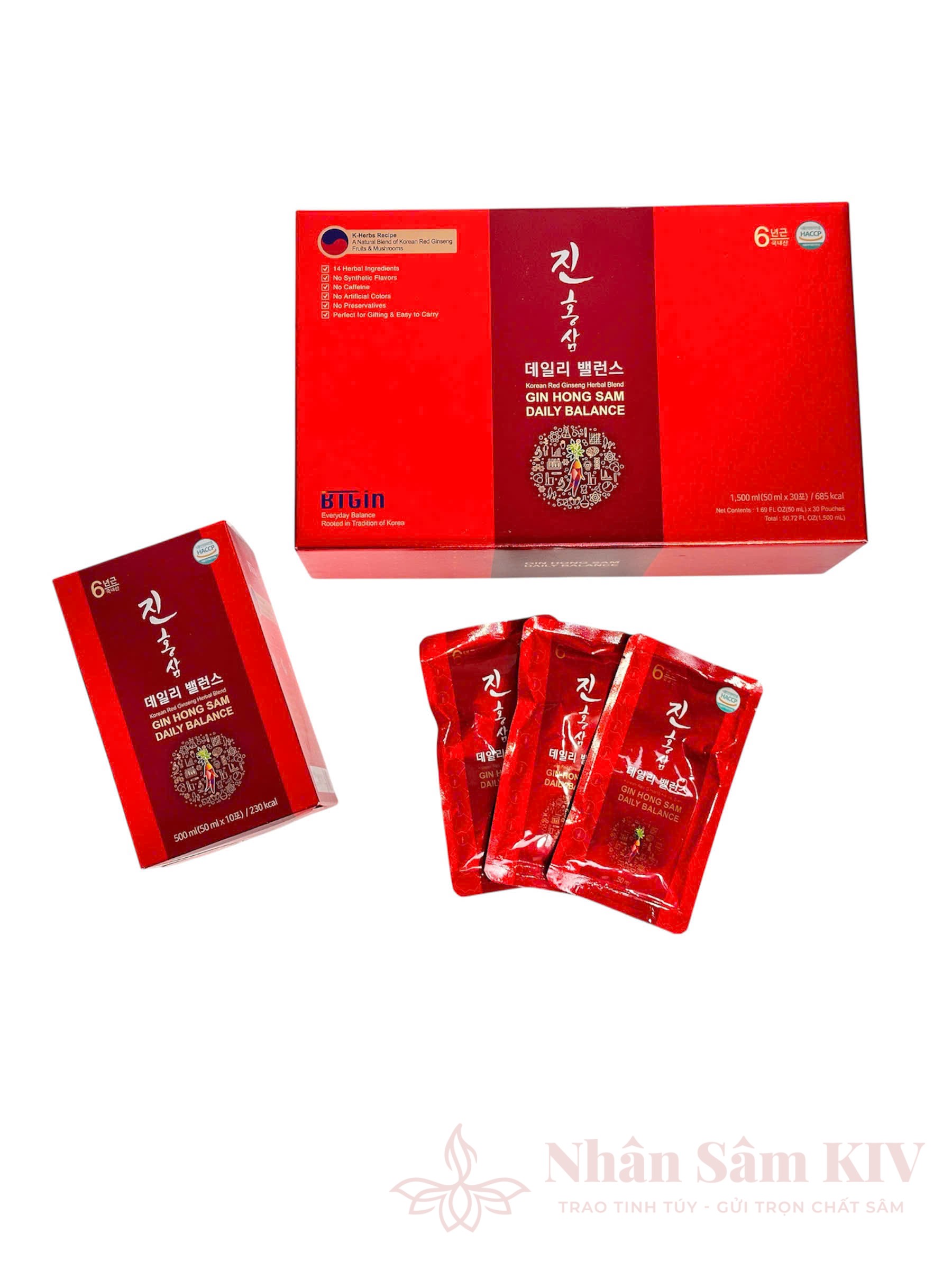 Sản phẩm Gin Hồng Sâm Daily Balance