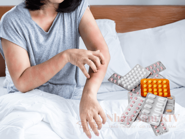 Cảnh báo tình trạng dị ứng thành phần thuốc
