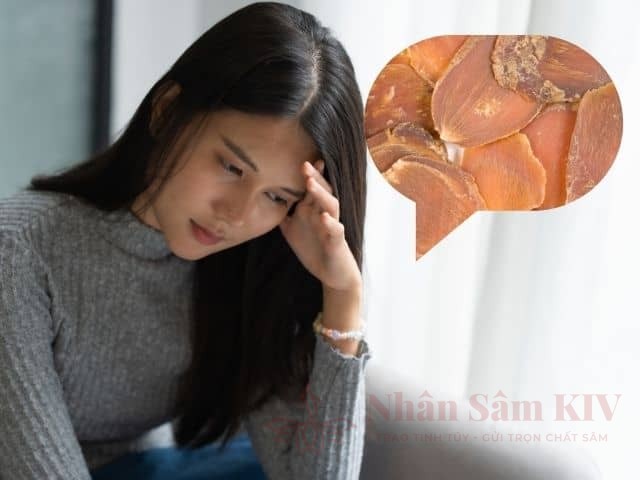 Những ai không nên uống hồng sâm